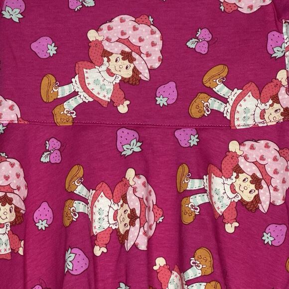 Strawberry Shortcake Toddler Girls Print Dress with Short Sleeves size 4T New - Picture 6 of 6